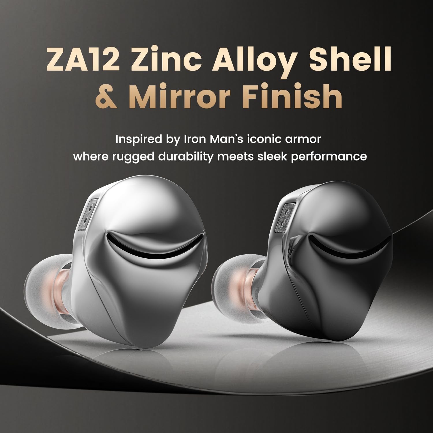 Hidizs MK10 ArcSonics 6 Sound Styles IEMs, Zinc Alloy Shell, 4.4mm OFC Cable