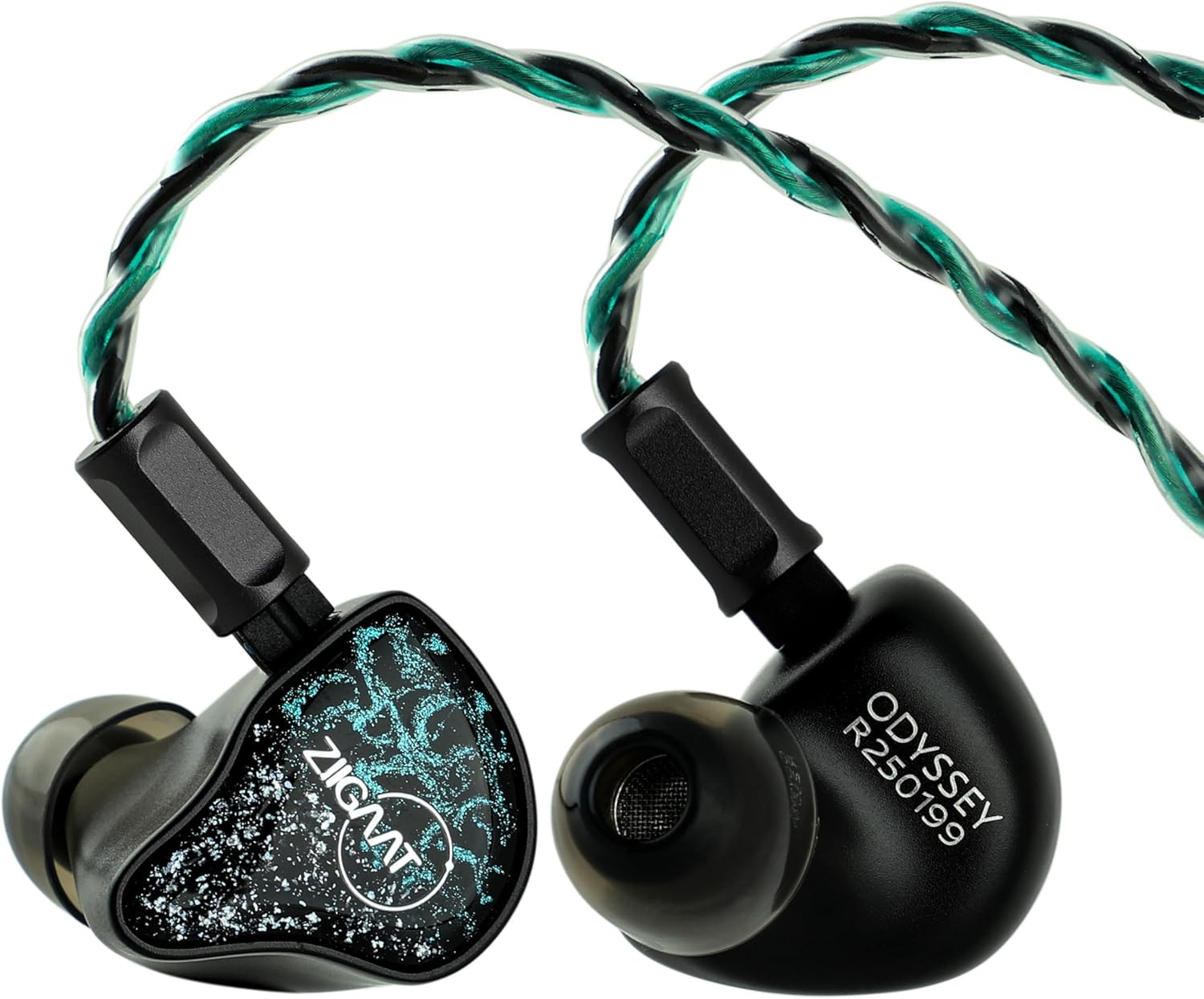 Ziigaat X Hangout. Audio: Odyssey 2 in Ear Monitor, 1DD + 3BA Hybrid IEM, Hifi W