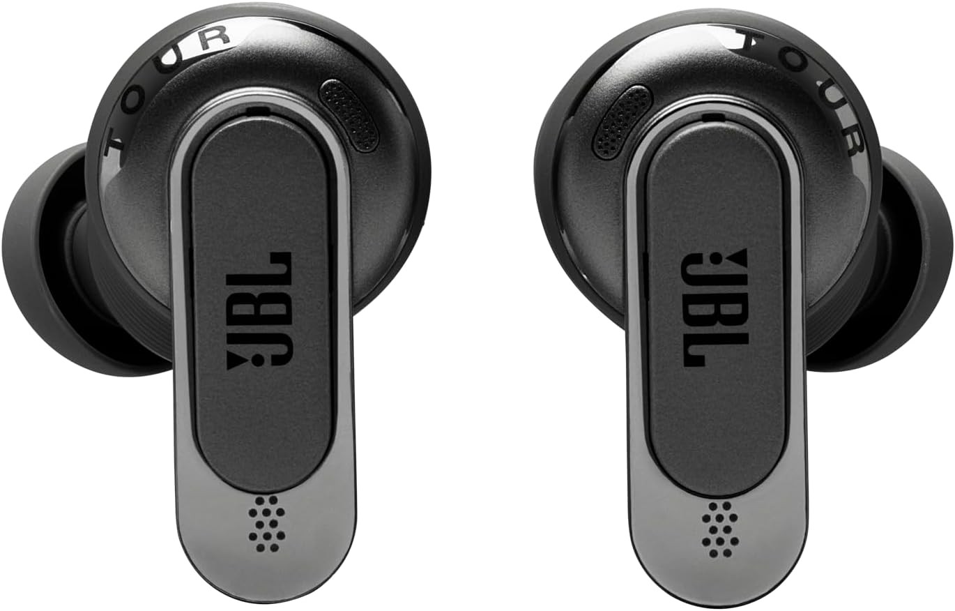 JBL JBLTOURPRO3BLKAM-Z Tour Pro 3 Noise Cancelling Earbuds, Black – Refurbished