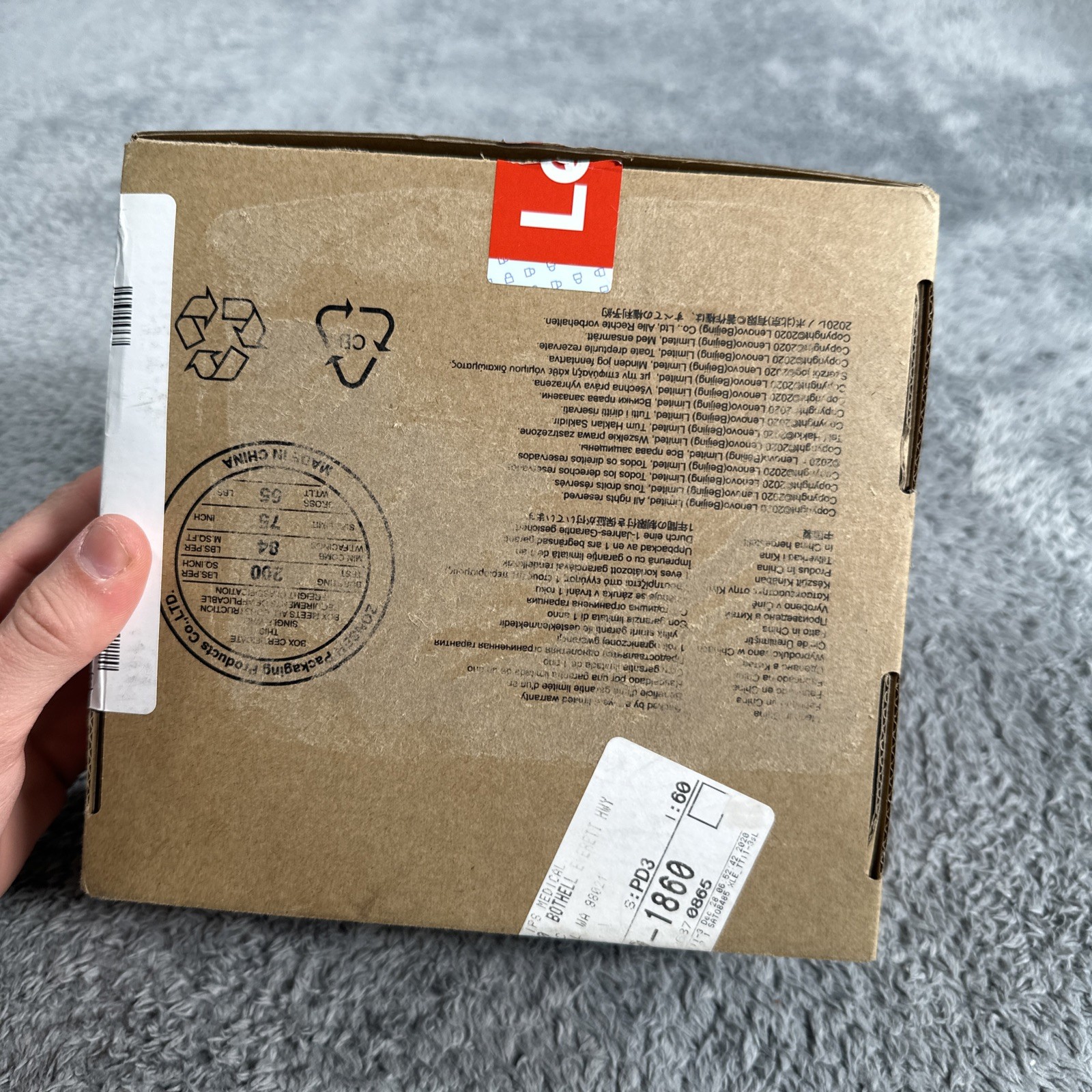 Lenovo 100 USB Headset Plug and Play with USB New Open Box Call Center Office
