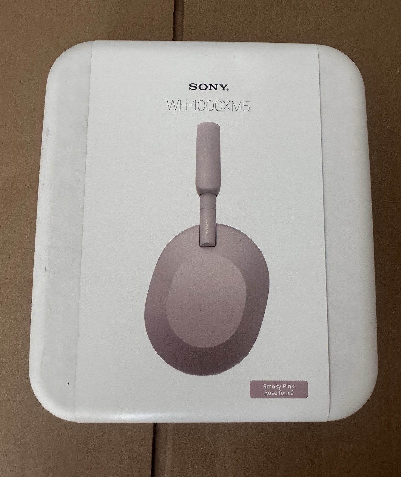 NEW Sony WH-1000XM5 Wireless Noise Cancelling Over-the-Ear Headphones Smoky Pink
