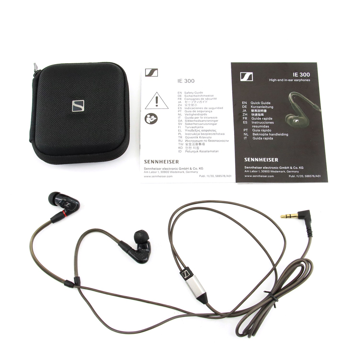 New Sennheiser IE 300 Audiophile Wired 3.5mm In-Ear Earbuds Headphones Sealed