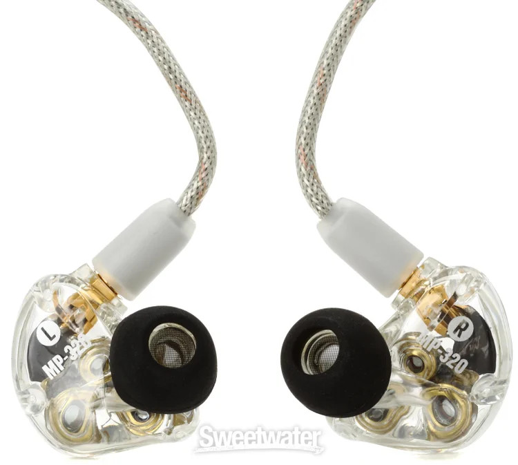 Mackie MP-320 Dynamic Triple-driver Professional In-Ear Monitors