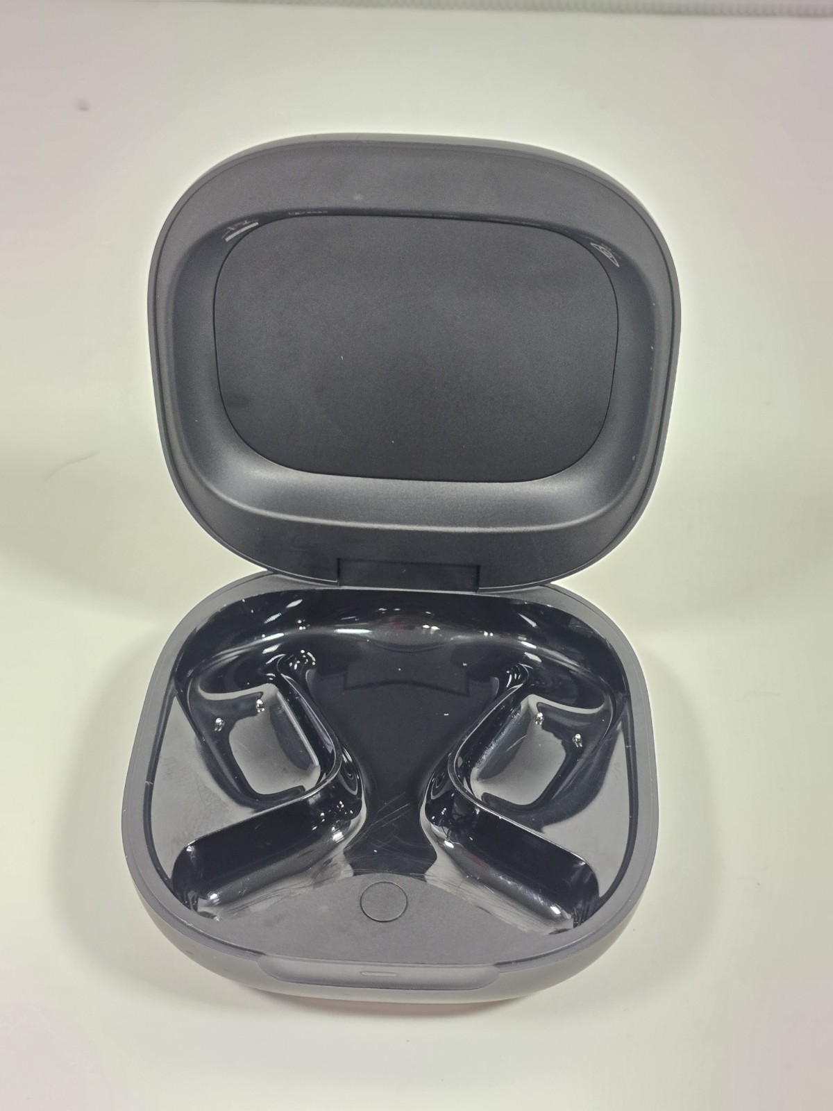 Shokz OpenFit 2 T920 Open Ear Wireless Bluetooth Earbuds Black