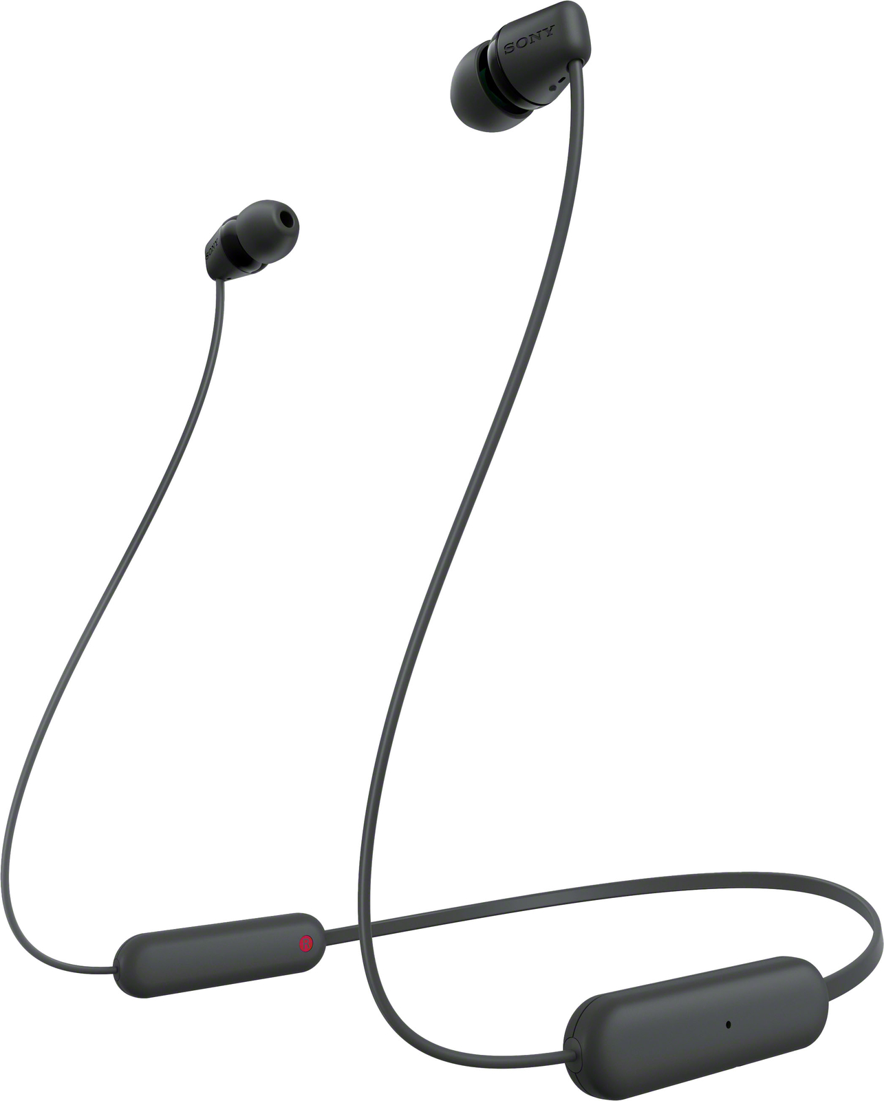 Sony – WIC100 Wireless In-ear Headphone – Black