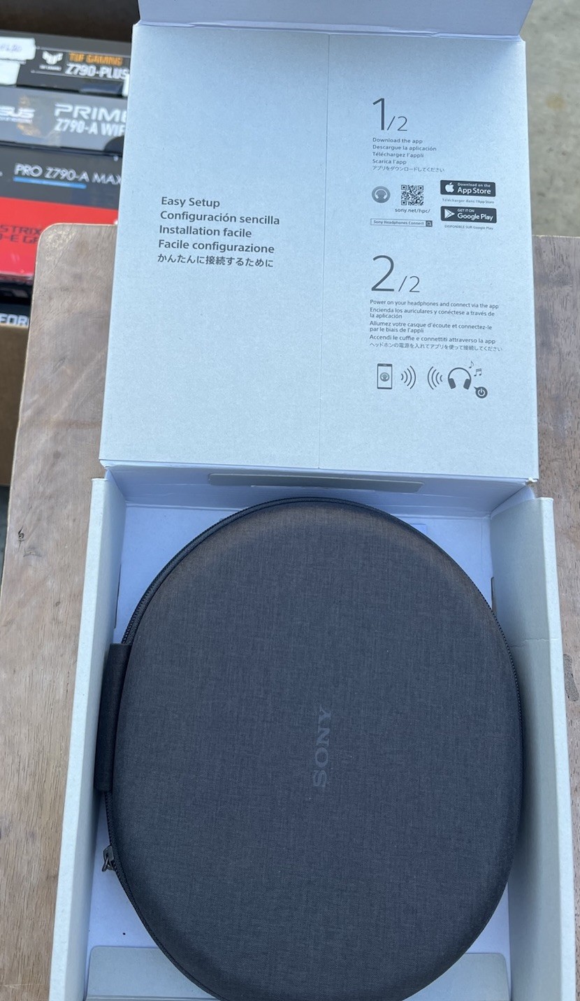 Sony WH-CH720N Blue Over-Ear Bluetooth Wireless ANC Headphones w/ Mic