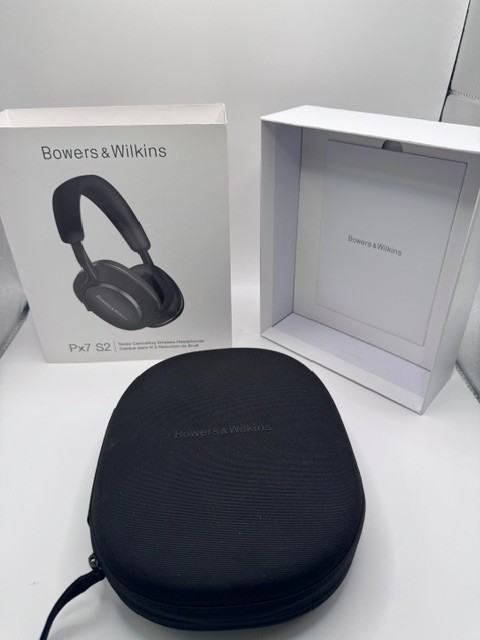 Bowers & Wilkins Px7 S2 Over-Ear Headphones – ANC, Integrated Mic, Voice Control