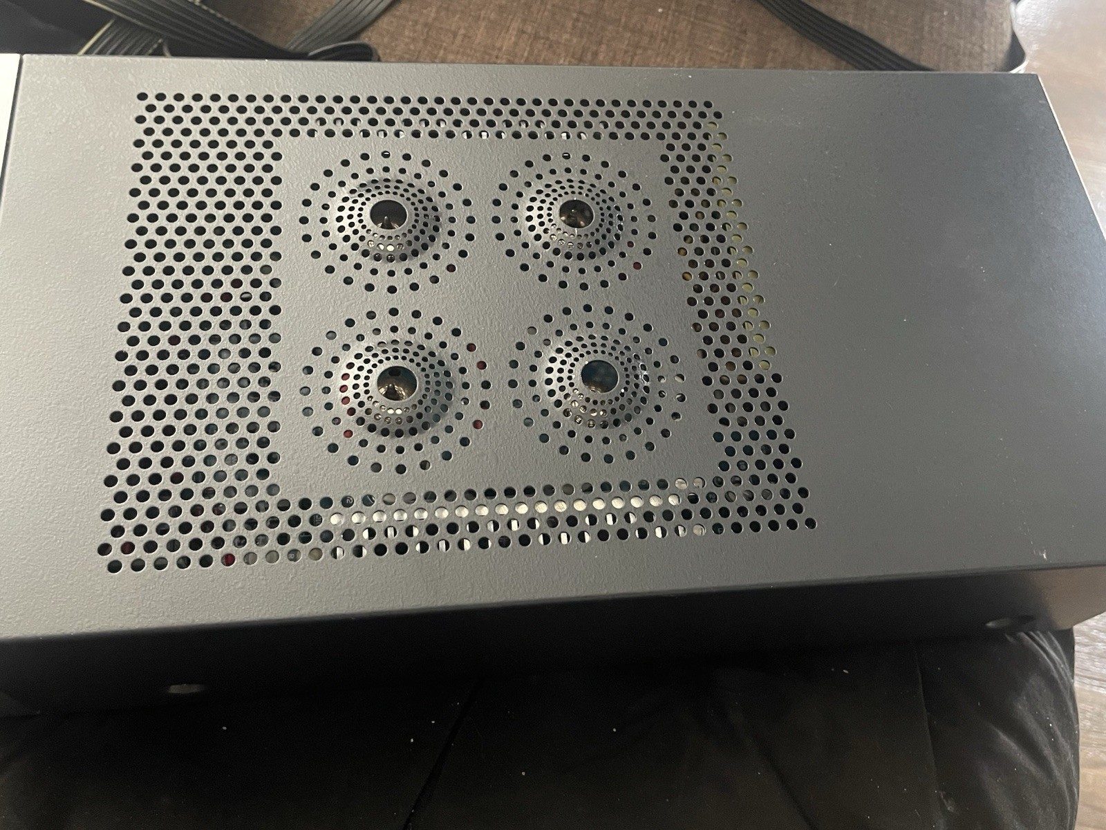 Stax SR009s and Stax SRM007ta (mjolnir audio upgraded) electrostatic headphones