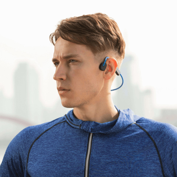 ✅ Shokz OpenMove Bone Conduction Wireless Headphones IP55 Bluetooth Blue ✅