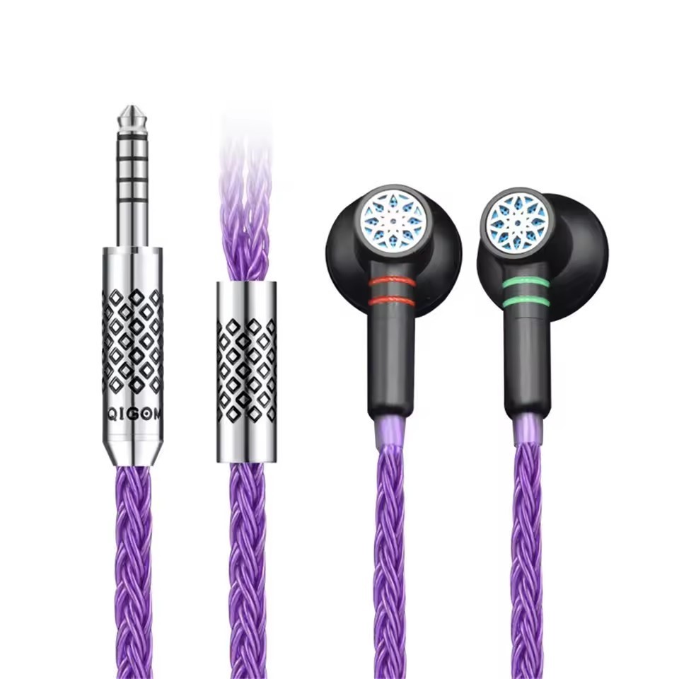 QIGOM HAOTIAN Flagship HIFI High Resolution Detachable Earbuds Earphones