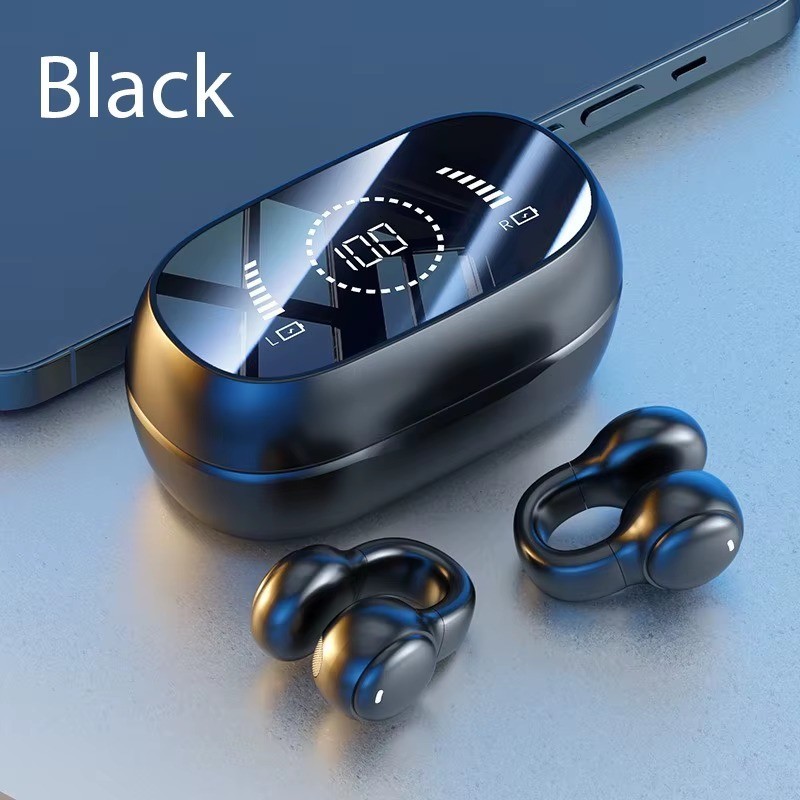 Bose M47 Wireless Earbuds Ear Clips Bluetooth Sport Buds With Charging Case NEW