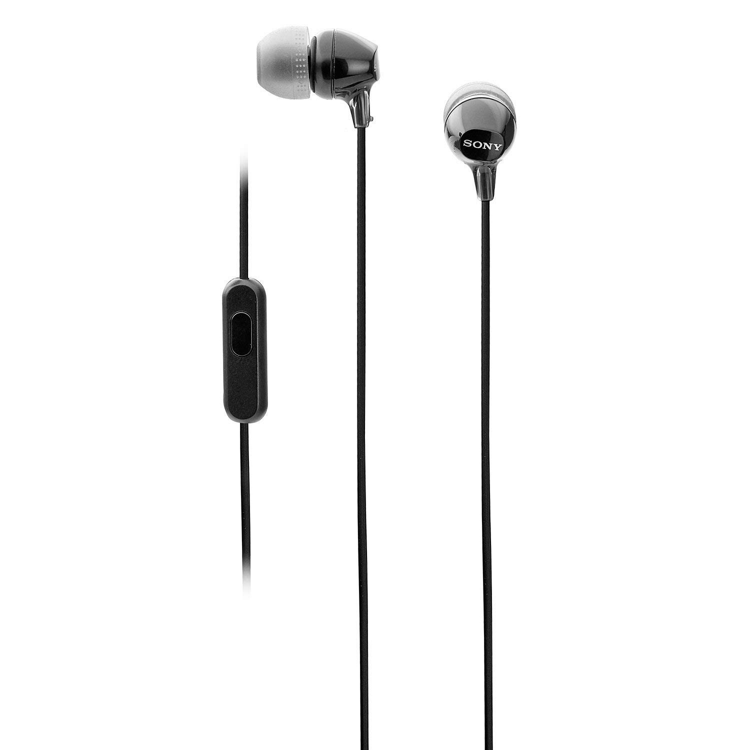 Sony MDR-EX14AP Wired in Ear Headphone with Mic (Blue & Black) PAIR ( 2 PIECES)