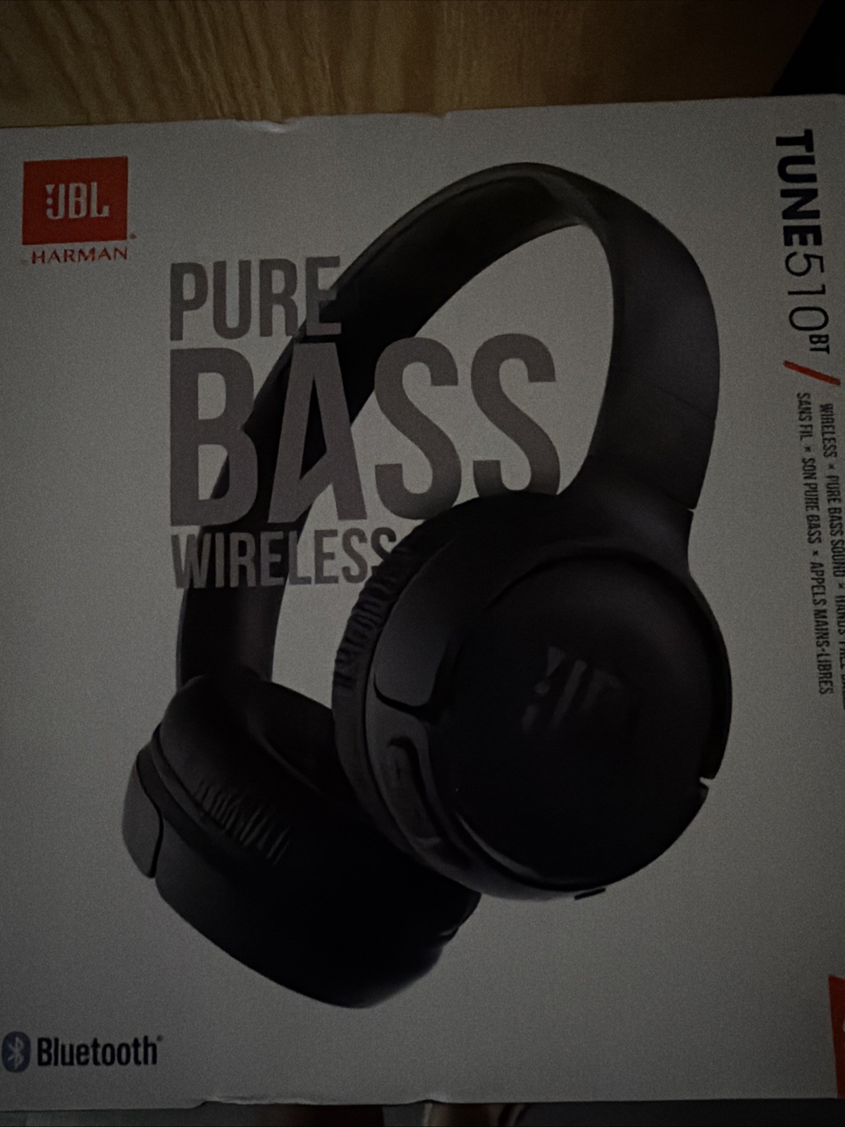 JBL Tune 510BT – Bluetooth headphones Android and iOs compatible (Black)