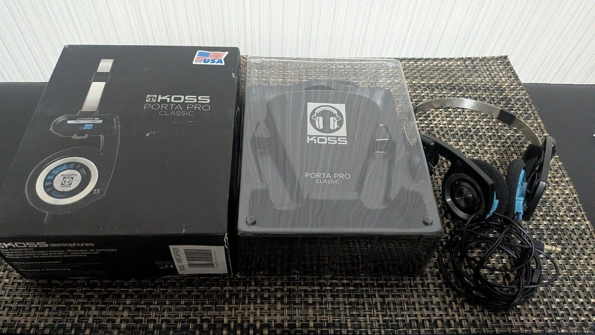 Koss Porta Pro On-Ear Headphones with box Operation confirmed