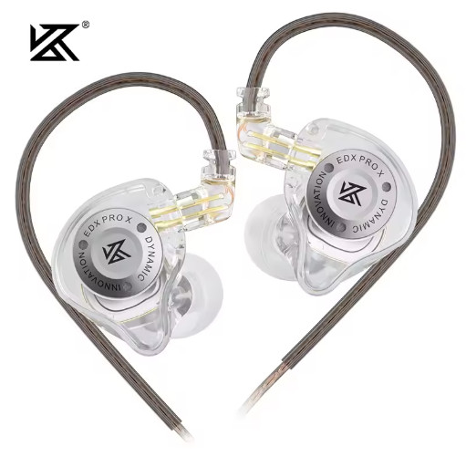 KZ EDX Pro X Wired IEM Earphones Dynamic Driver HiFi Bass Sound