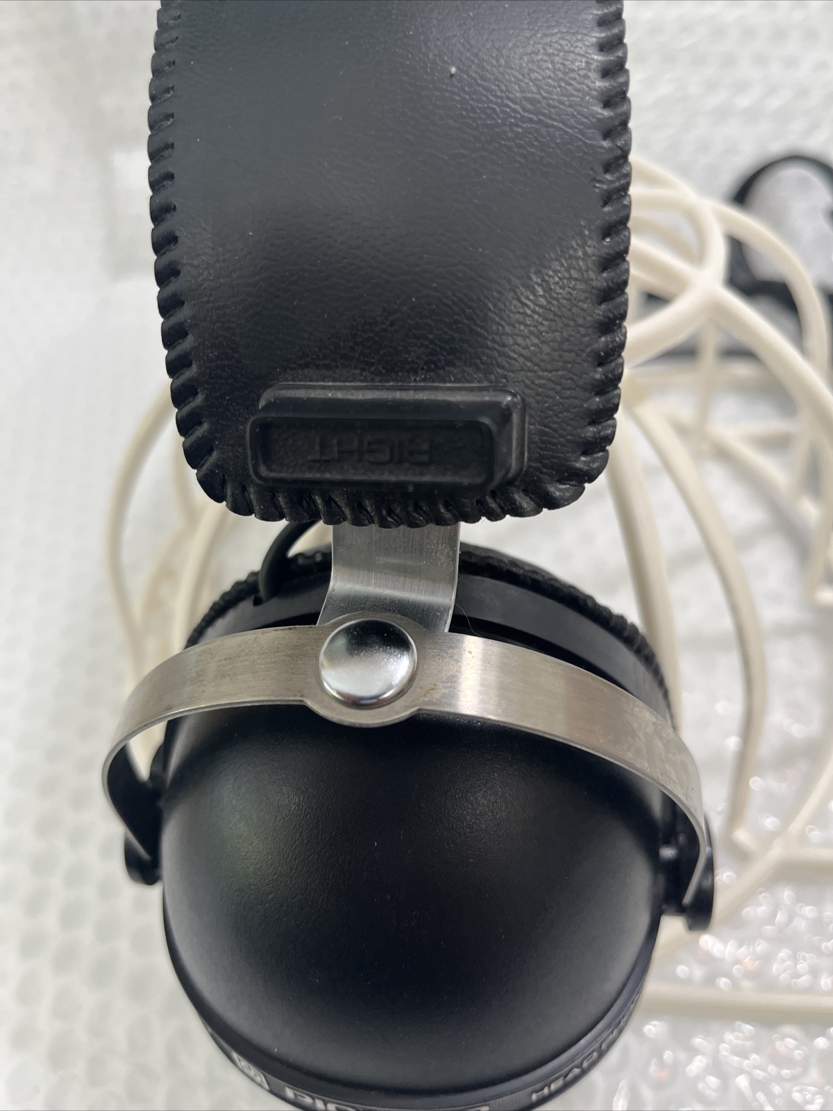 PIONEER Over The Ear Headphones SE-205 Studio Monitor Black 1980s