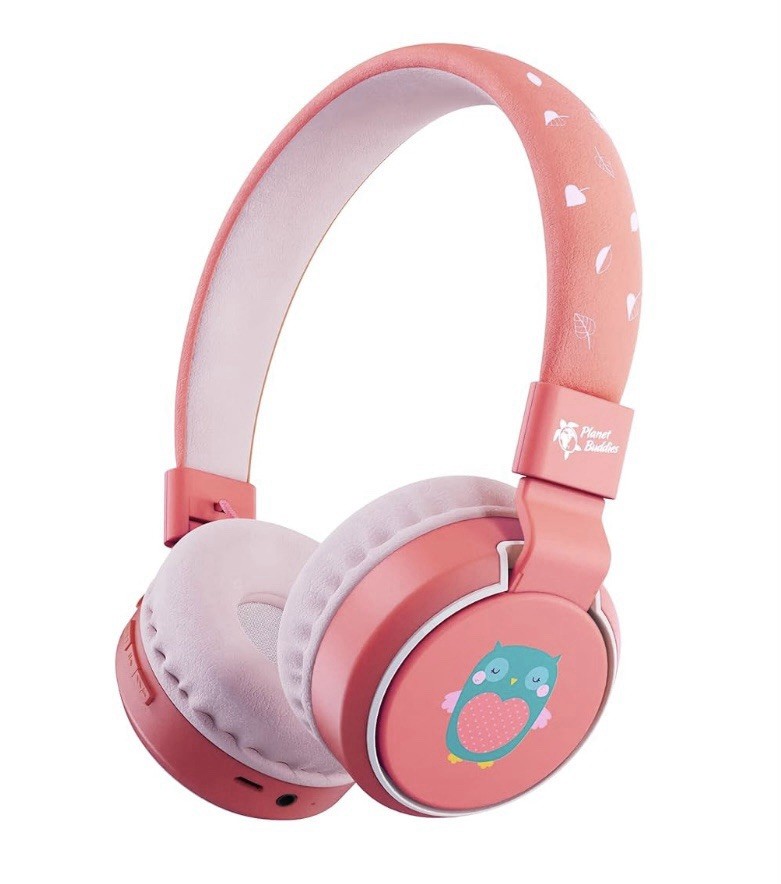 Planet Buddies Wired On-Ear Headphones V2 – Olive Owl