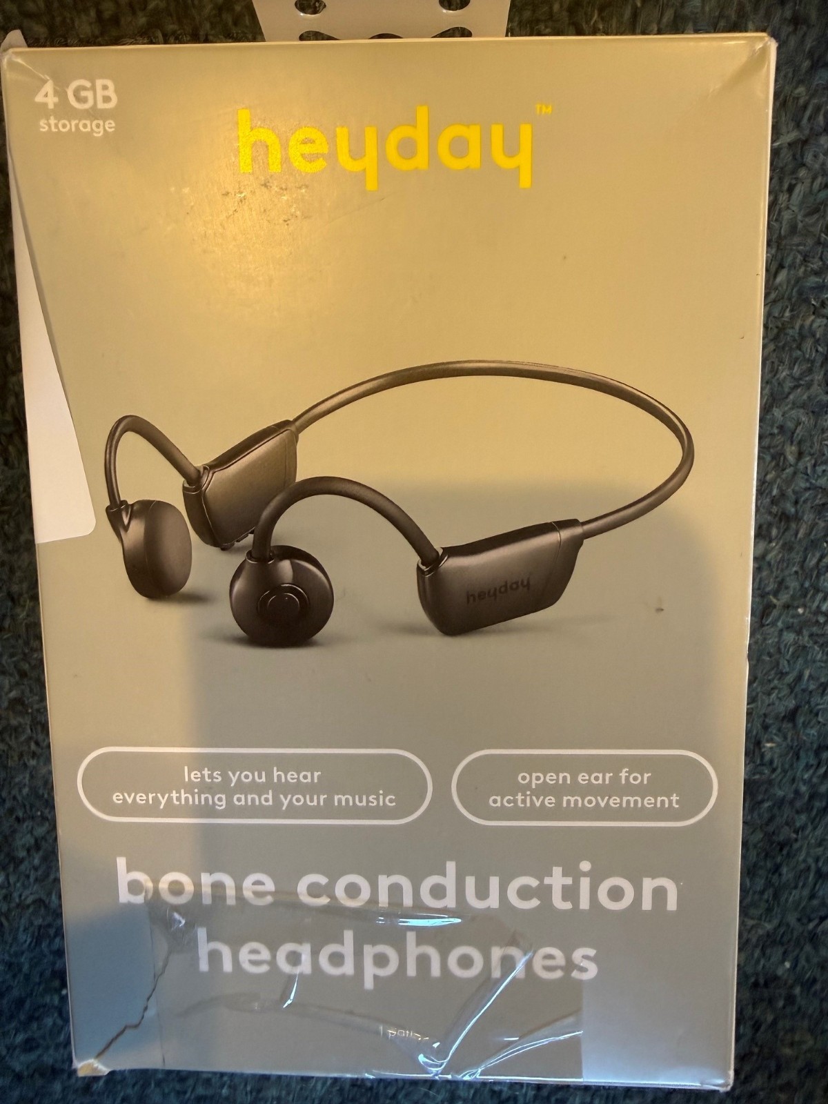 Bone Conduction Wireless Headphones Black – heyday