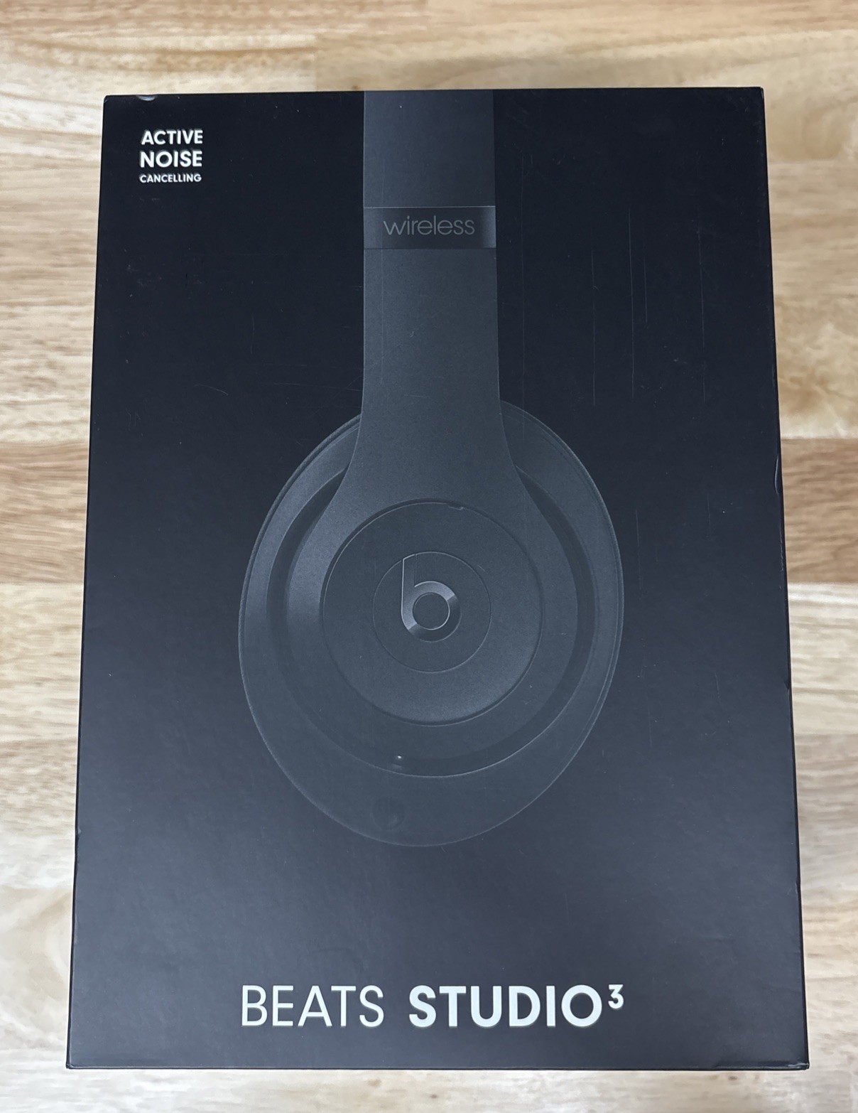 Beats Studio3 Over-Ear Wireless Noice Canceling Headphones Apple W1, Matte Black