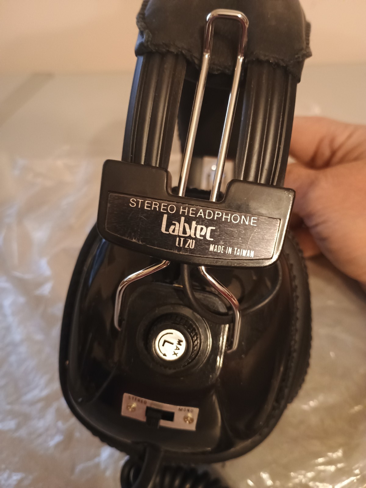 Retro Labtec LT-20 Stereo Headphone NOS 1/4″ Pin Input Jack