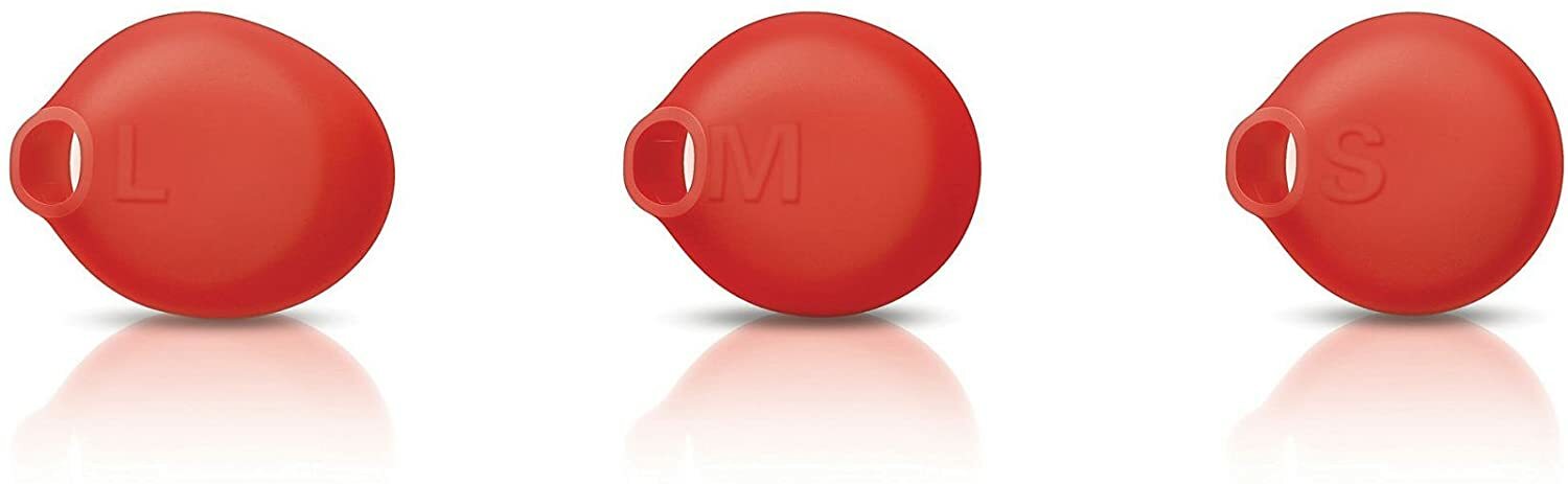 PHILIPS SHQ1200/28 ActionFit Sports In-Ear Headphones – Orange & Grey – NEW