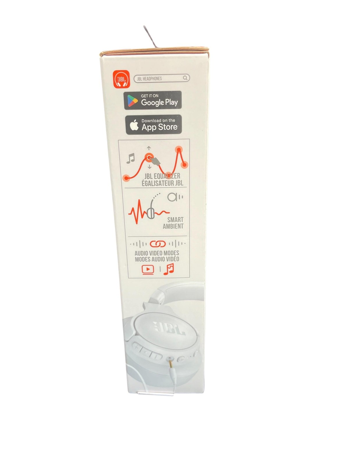 JBL Tune 770NC Adaptive Noise Cancelling Wireless Over-Ear Headphones White