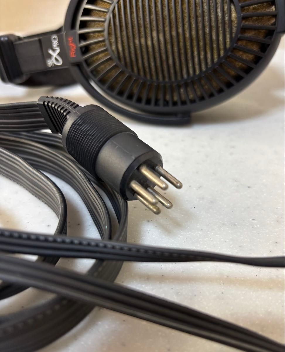 STAX SR-α PRO Electrostatic Headphones Black Tested Working