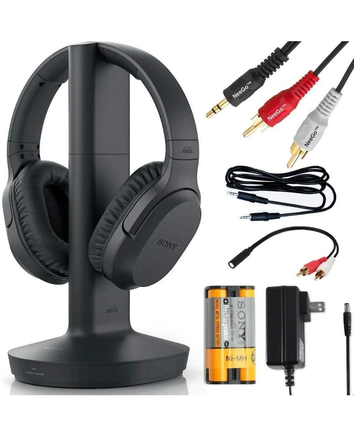 Sony Wireless Headphones 🟡Great for TV Watching 📺 With Transmitter Dock