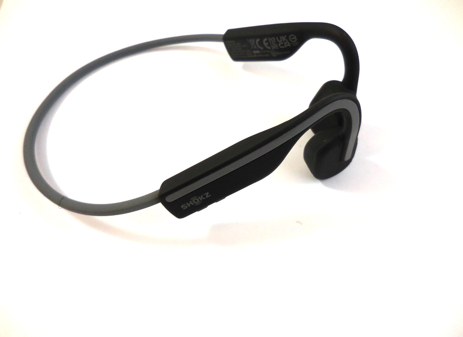 Shokz S661-ST-GY-US Open Move Bone Conduction Ear Sport Headphones, Gray