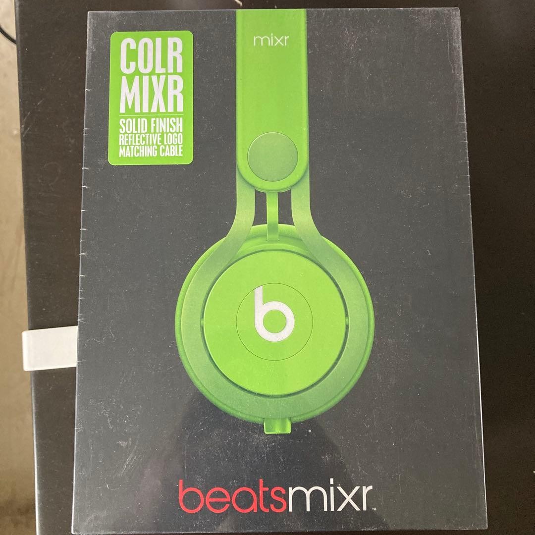 Beats by Dr. Dre Mixr On-Ear Headphones Green Foldable Design New Unopened