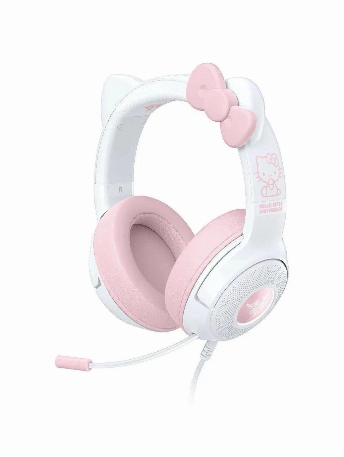 Razer Kraken Kitty V2 USB Headset with Kitty Ears Hello Kitty and Friends