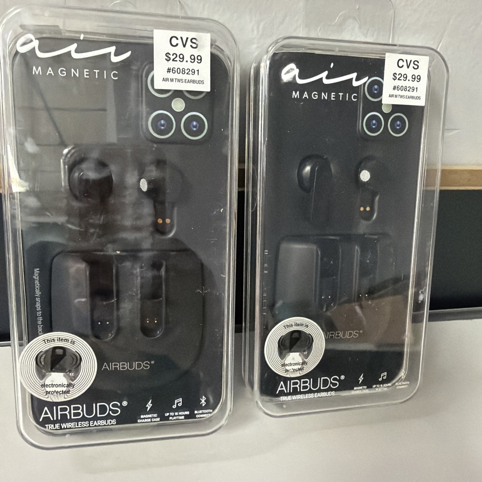 Air Magnetic Airbuds Earbuds True Wireless Earbuds 2 Pack