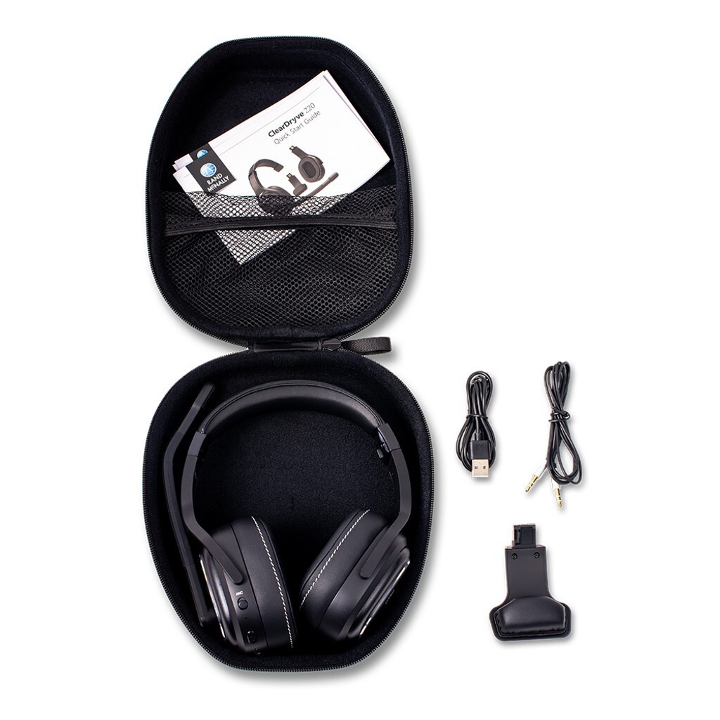 Rand McNally ClearDryve 220 Premium Noise Cancelling 2-1 Headphones