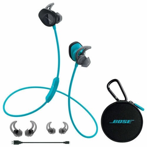 Bose SoundSport Wireless Headphones Aqua – Unused Local Samples