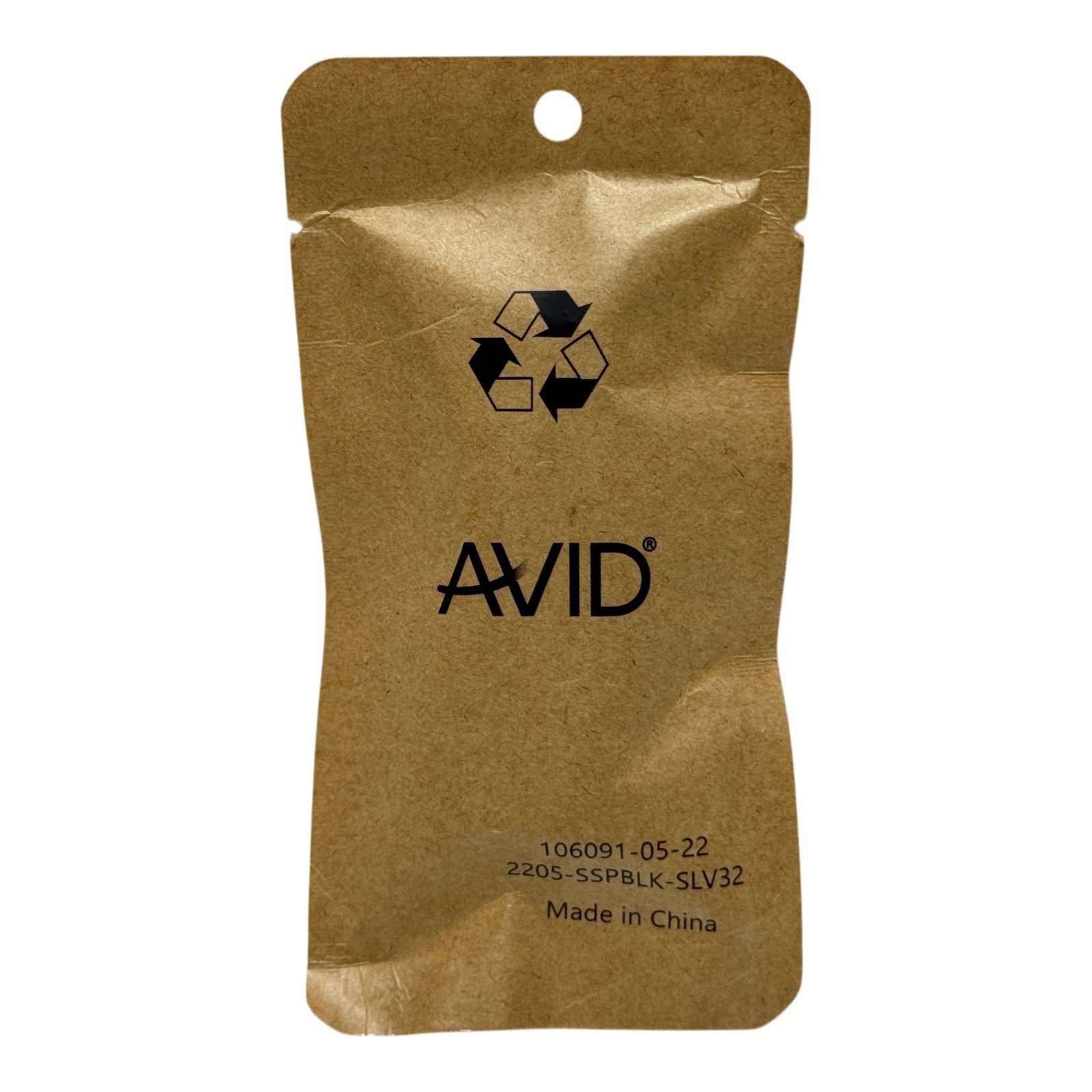AVID Wired Earbuds 3.5mm In-Ear Headphones Black Stereo Noise Isolating