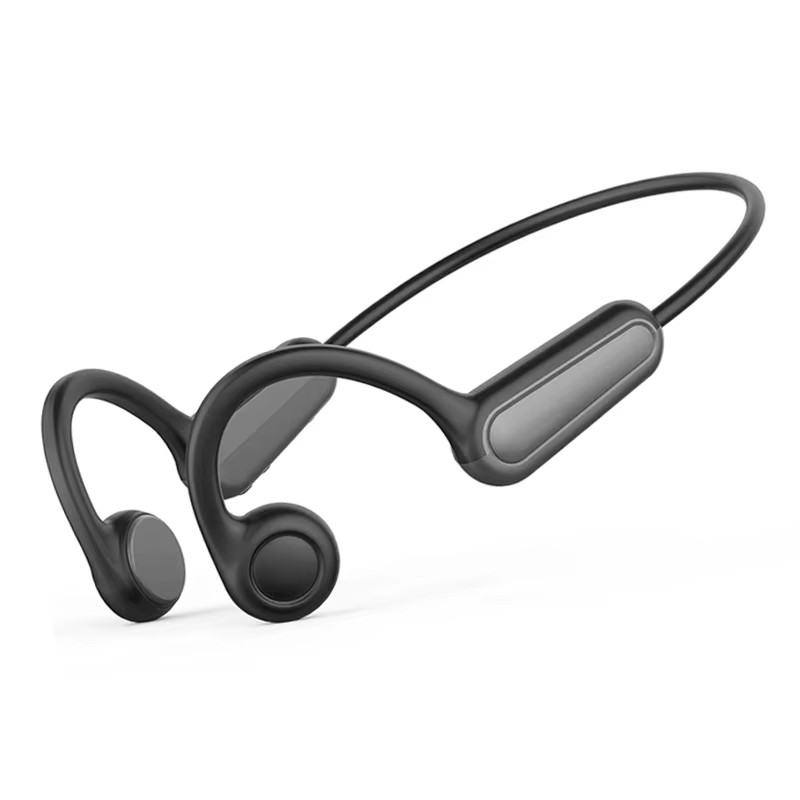 B8 True Bone Conduction Earphones Bluetooth 5.3 Sports Wireless Headphones Ear H