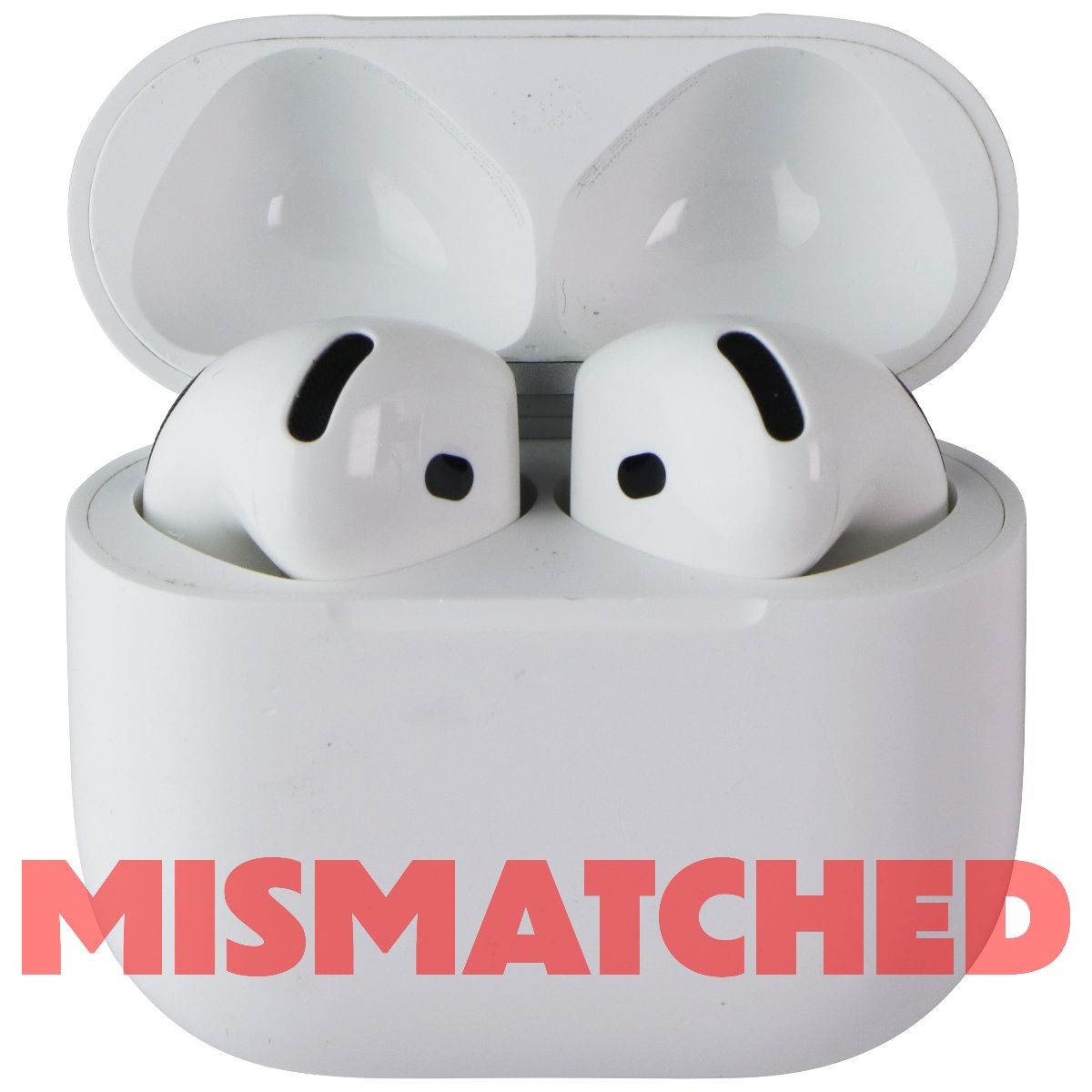 Apple AirPods 4th Gen (ANC) with Charging Case (A3059) White – MISMATCHED