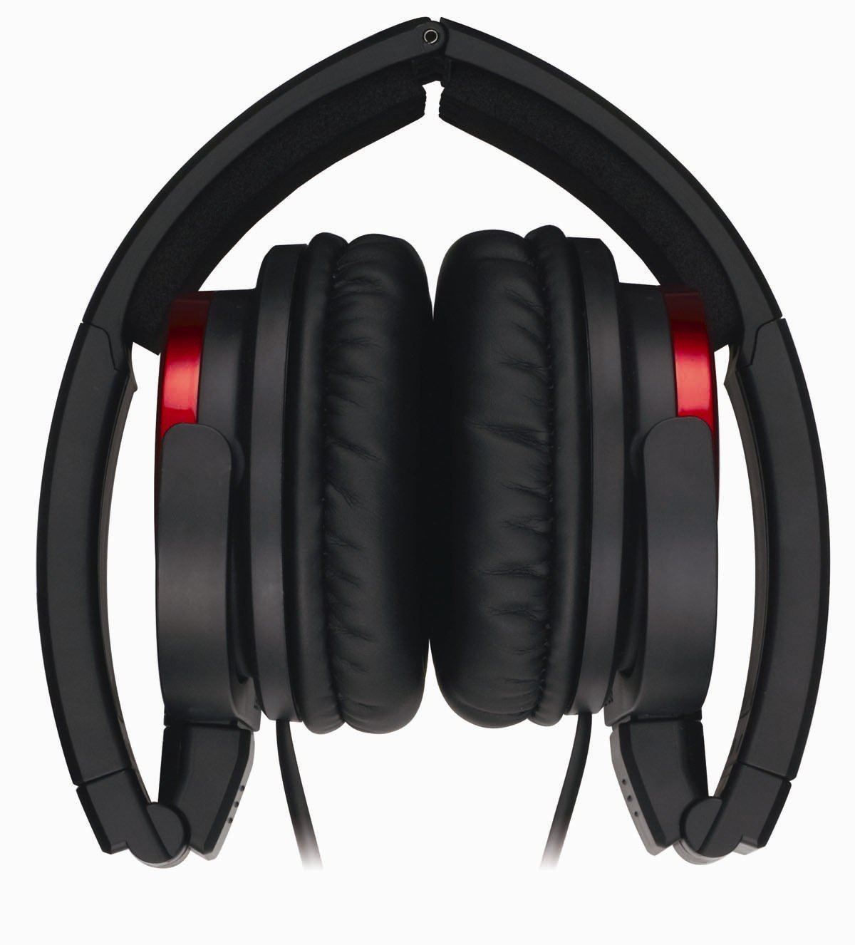 Victor JVC Japan Carbon Nanotube HD Sound Stereo Headphone HA-S400-R Black Red