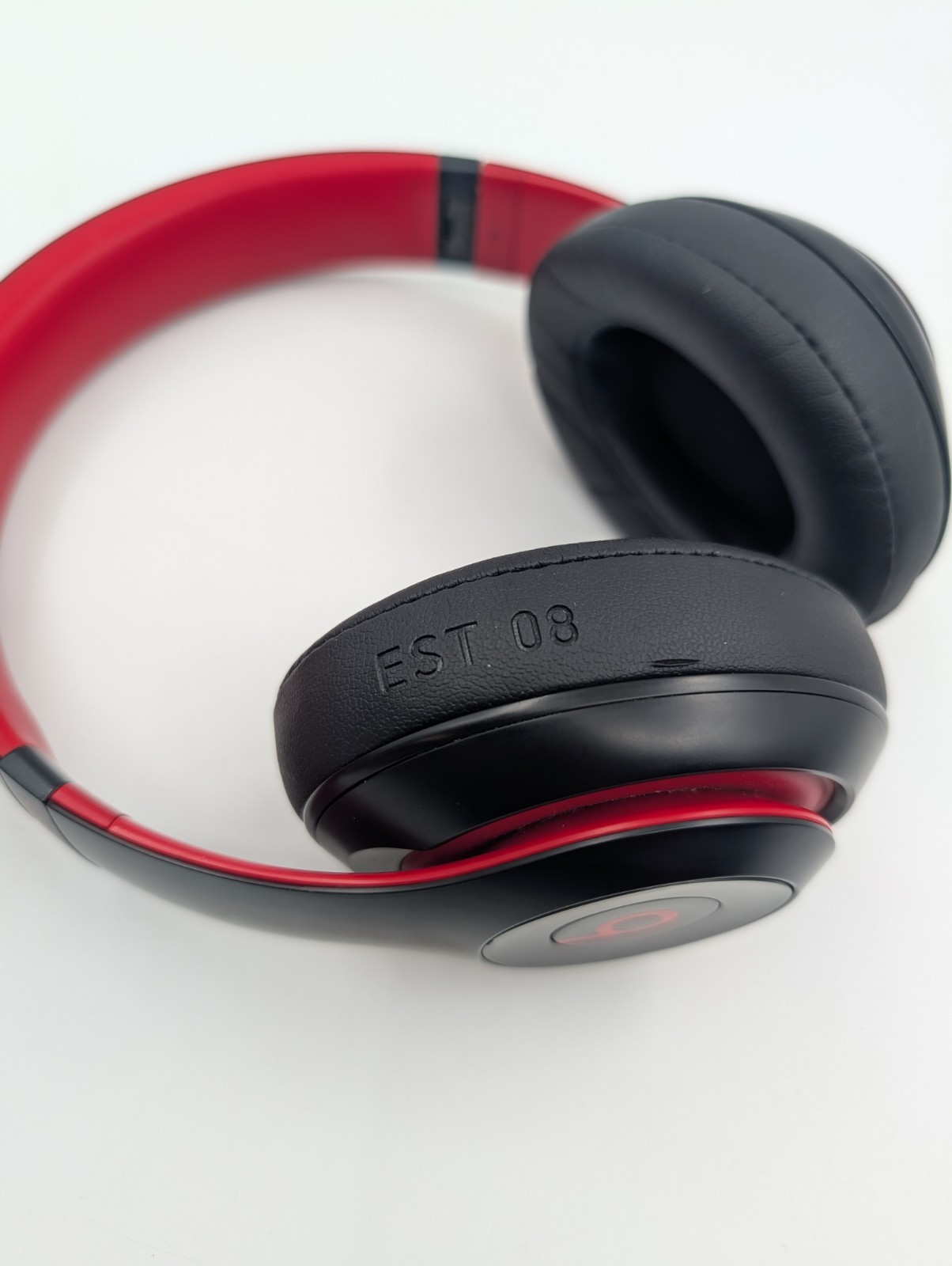 Beats by Dr. Dre Studio3 Bluetooth Over-Ear Headband Headphones Red/Black