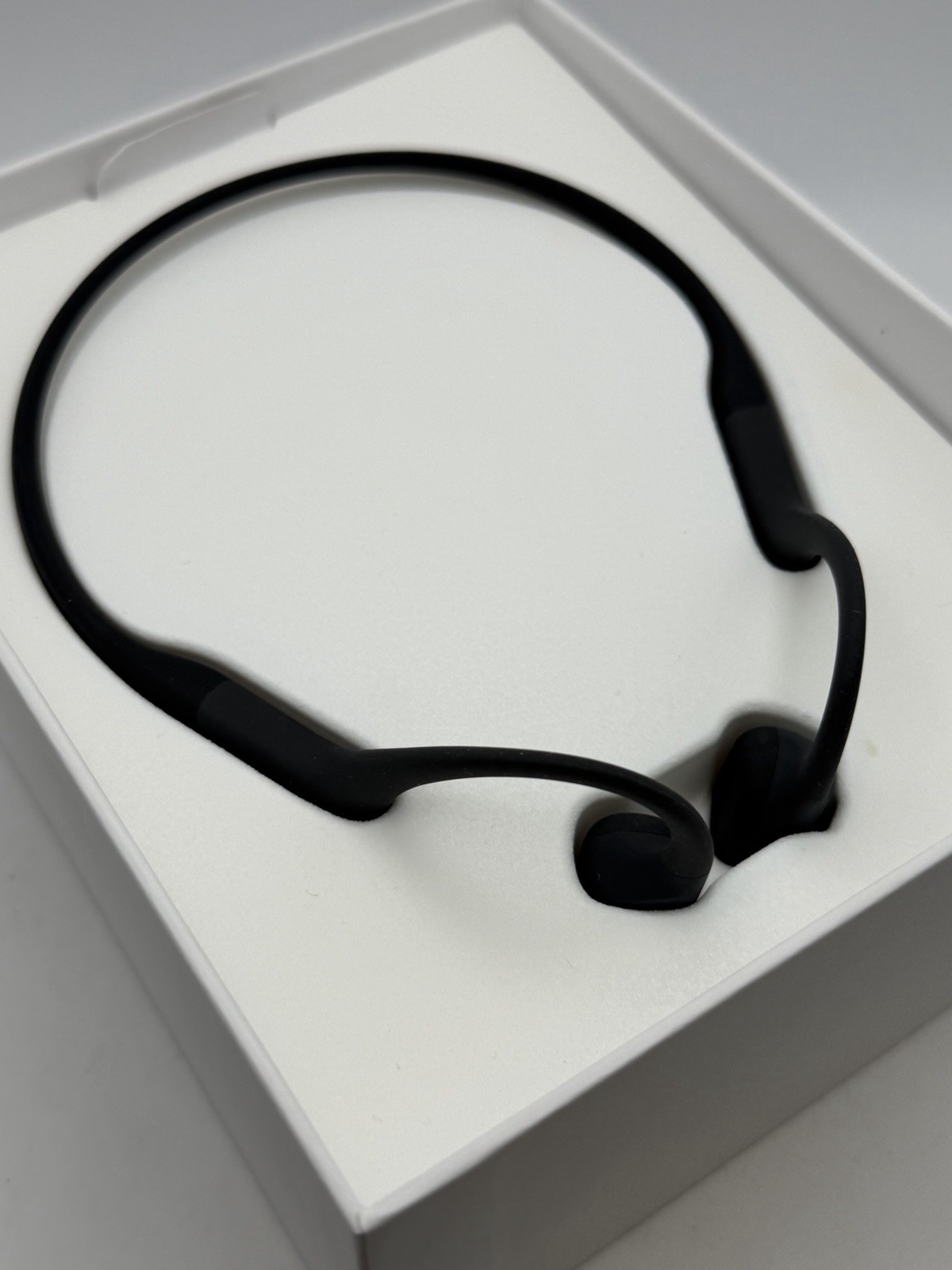 Shokz OpenRun Wireless Bone Conduction Headphones – Black (S803BK)