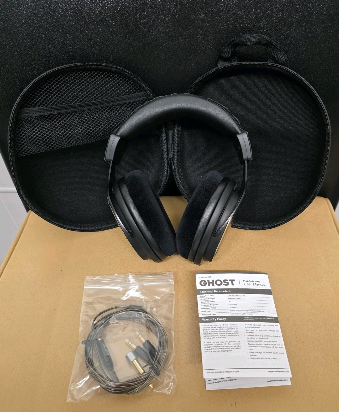 THIEAUDIO Ghost 40mm Dynamic Driver over ear Open Back Headphones