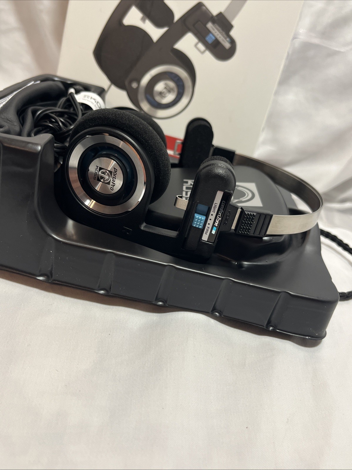 New Koss Porta Pro Classic On-Ear Headphones, Retro Style, 3.5mm Wired Plug