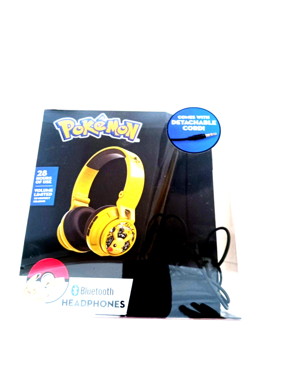 Headphones – eKids Pokemon Pikachu Kids Headphones – Yellow