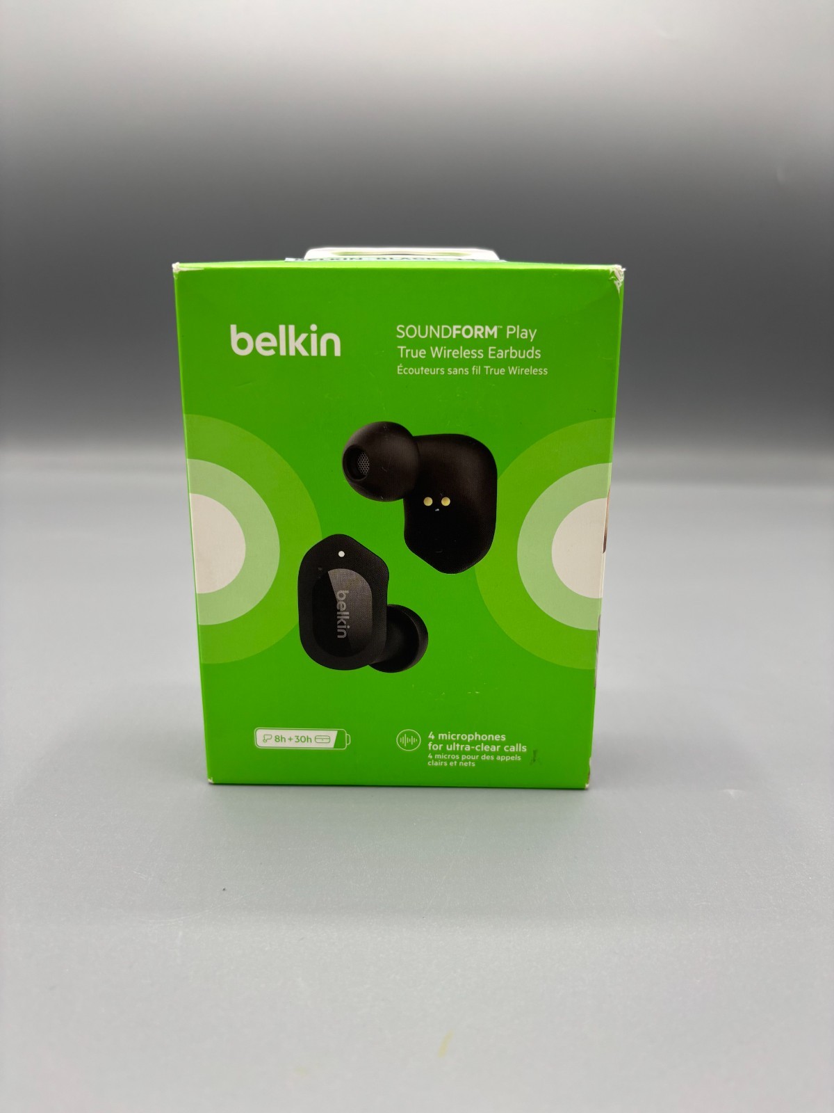 Belkin SoundForm Bolt True Wireless Bluetooth In-Ear Earbuds Earphones Black