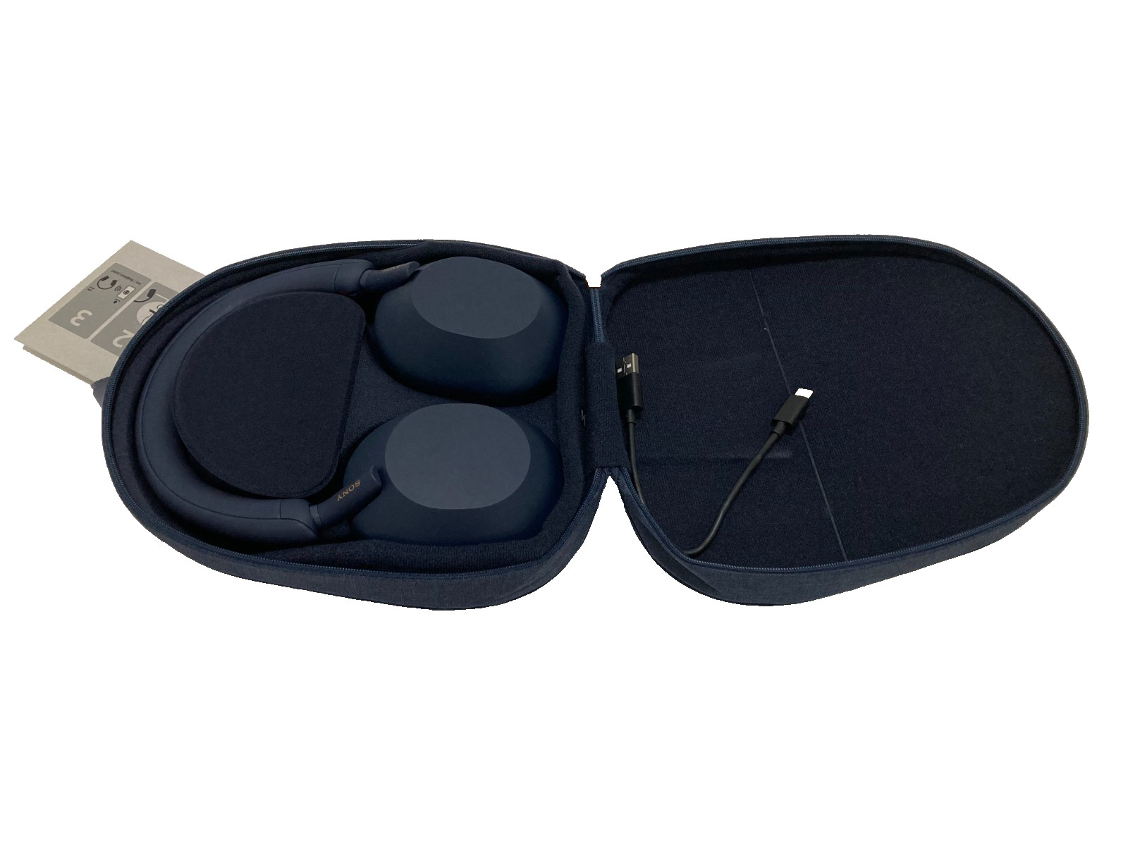 Sony Wireless Noise Canceling Headphones, Bluetooth Over-Ear with Mic, Blue