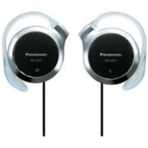 Panasonic Clip Earphone Headphone RP-HZ47 Black from japan