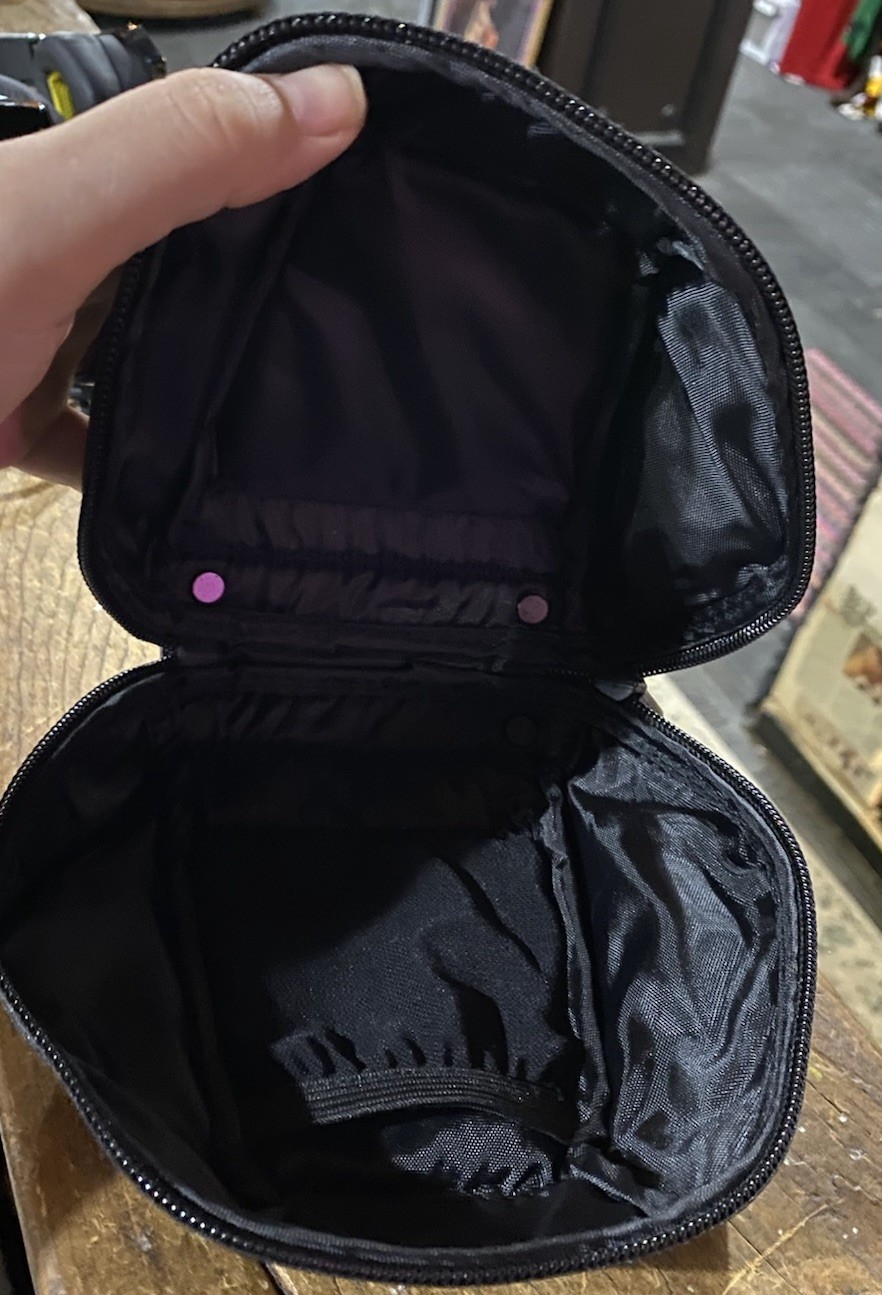 Monster Diesel Over Ear Headphones VEKTR Black Foldable Storage Case Included