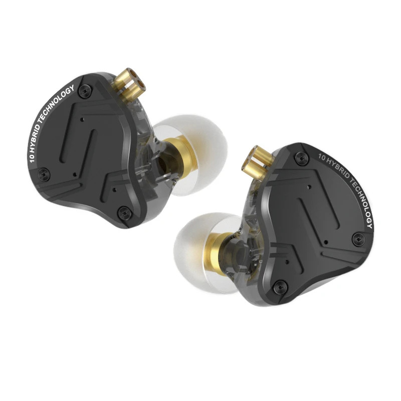 KZ ZS10 Pro X Wired HiFi In-Ear Earphones 1DD+4BA Bass Monitor with Mic