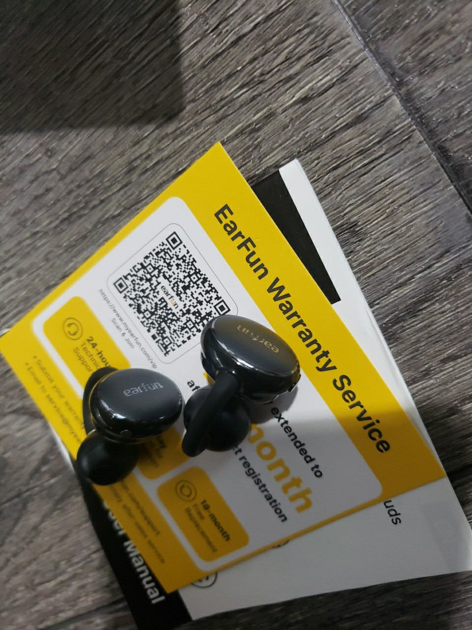 EarFun Clip Open Ear Earbuds, Wireless Clip On Headphones