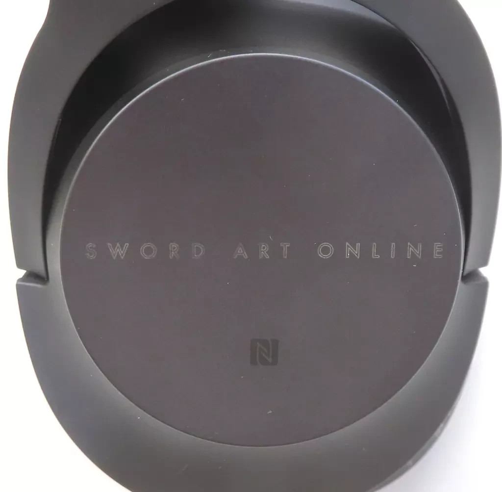 Kirito Sword Art Online Wireless Headphones Charcoal Black Noise Cancelling
